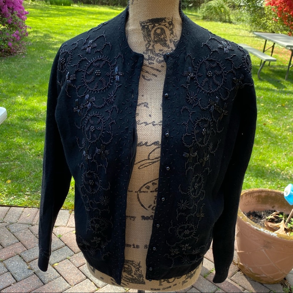 Vintage gorgeous one if a kind cardigan